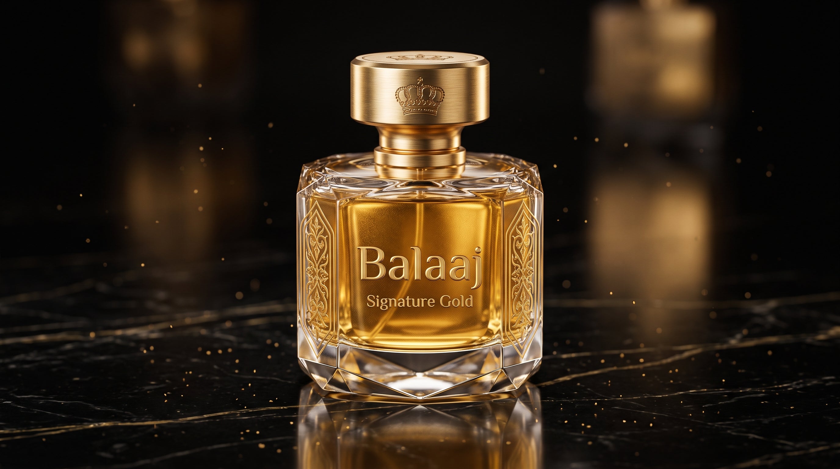 Balaaj Signature Gold – Premium Luxury Eau de Parfum for Men | Long-Lasting Royal Fragrance